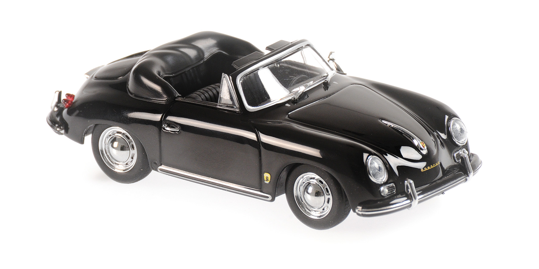 Porsche 356A Cabrio`1956 schw schwarz 1:43
