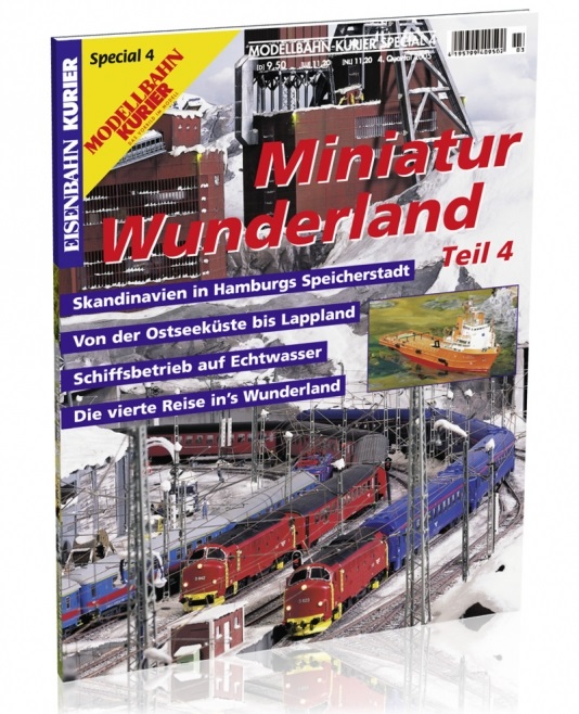 Z Miniatur Wunderland 4 Modellbahn-Kurier Special 4 - Schwerpunkt Skandinavien