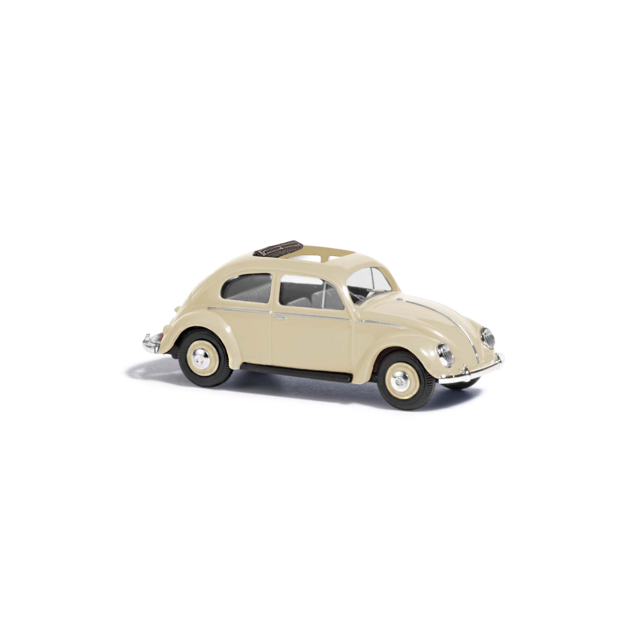 VW Käfer, Beige mit Stoffdach 