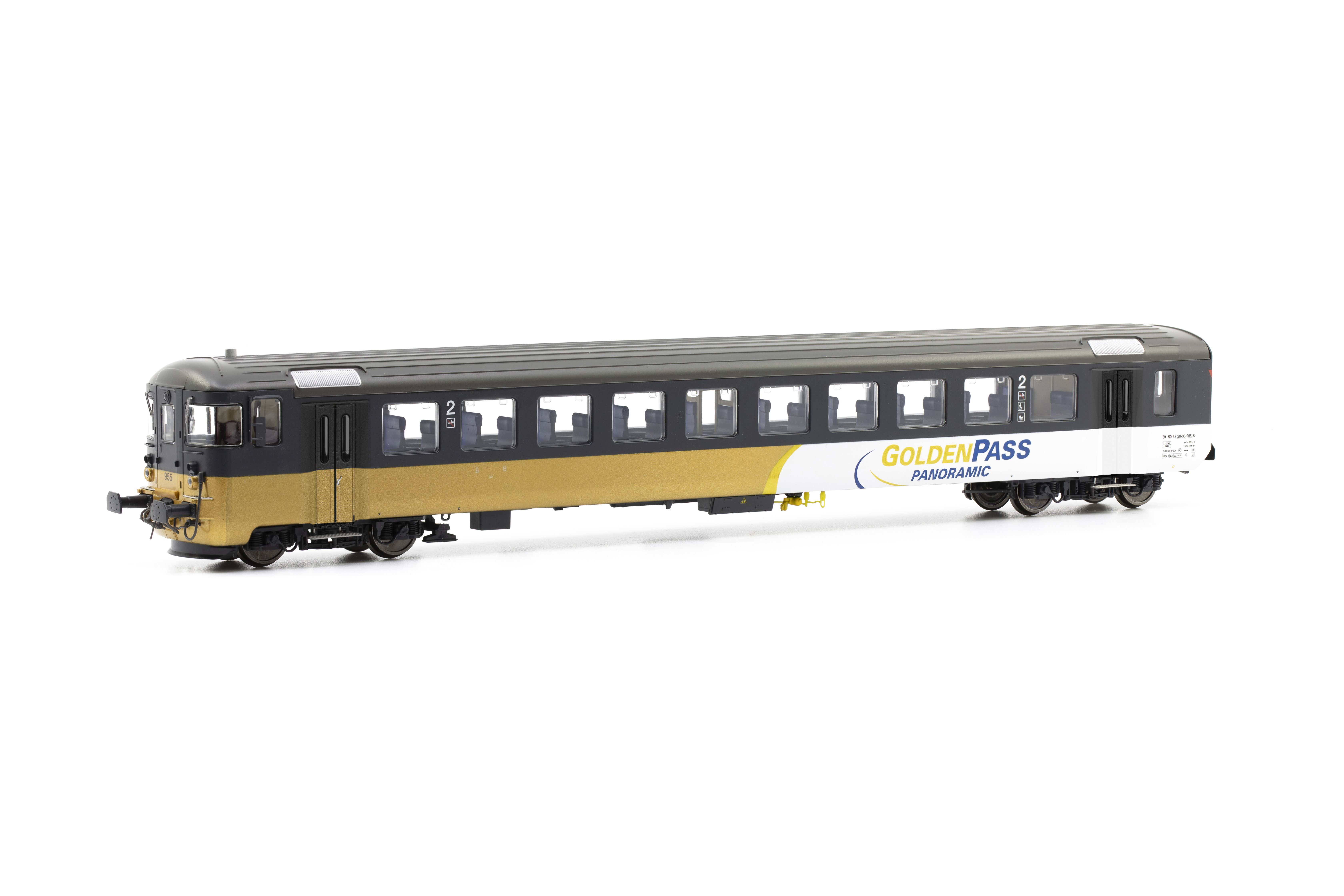 BLS Steuerwagen Bt 955 Ep.VI DC/AC "Golden Pass"