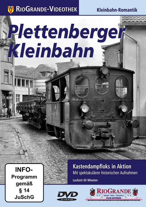 DVD Plettenberger Kleinbahn Kastendampfloks in Aktion