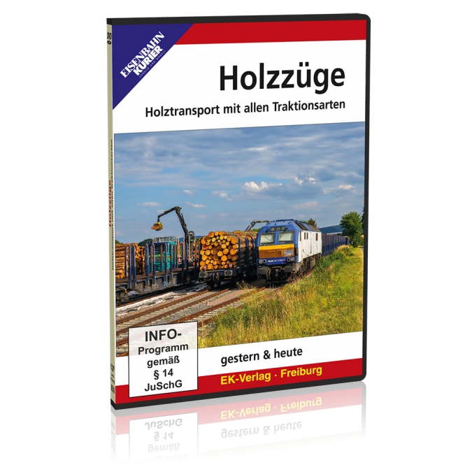 DVD Holzzüge Holztransport mit allenTraktionsarten