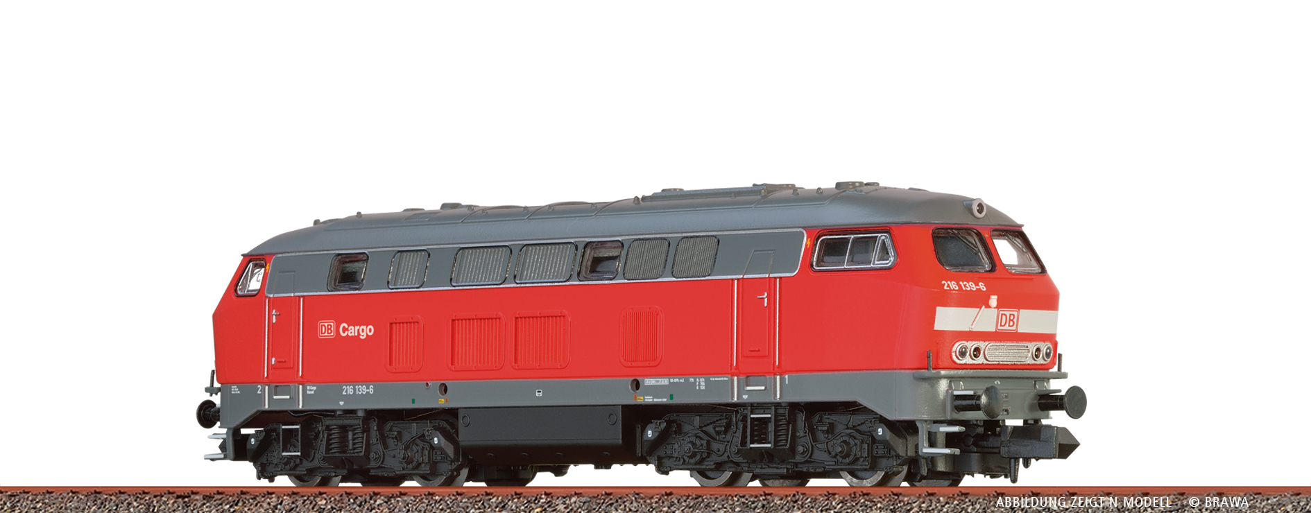 DBCargo Diesellok BR216 DC Ep.V