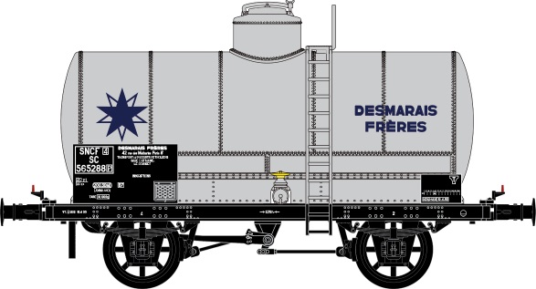 SNCF Kesselwagen OCEM "Desmarais Frères" Ep.IIIa