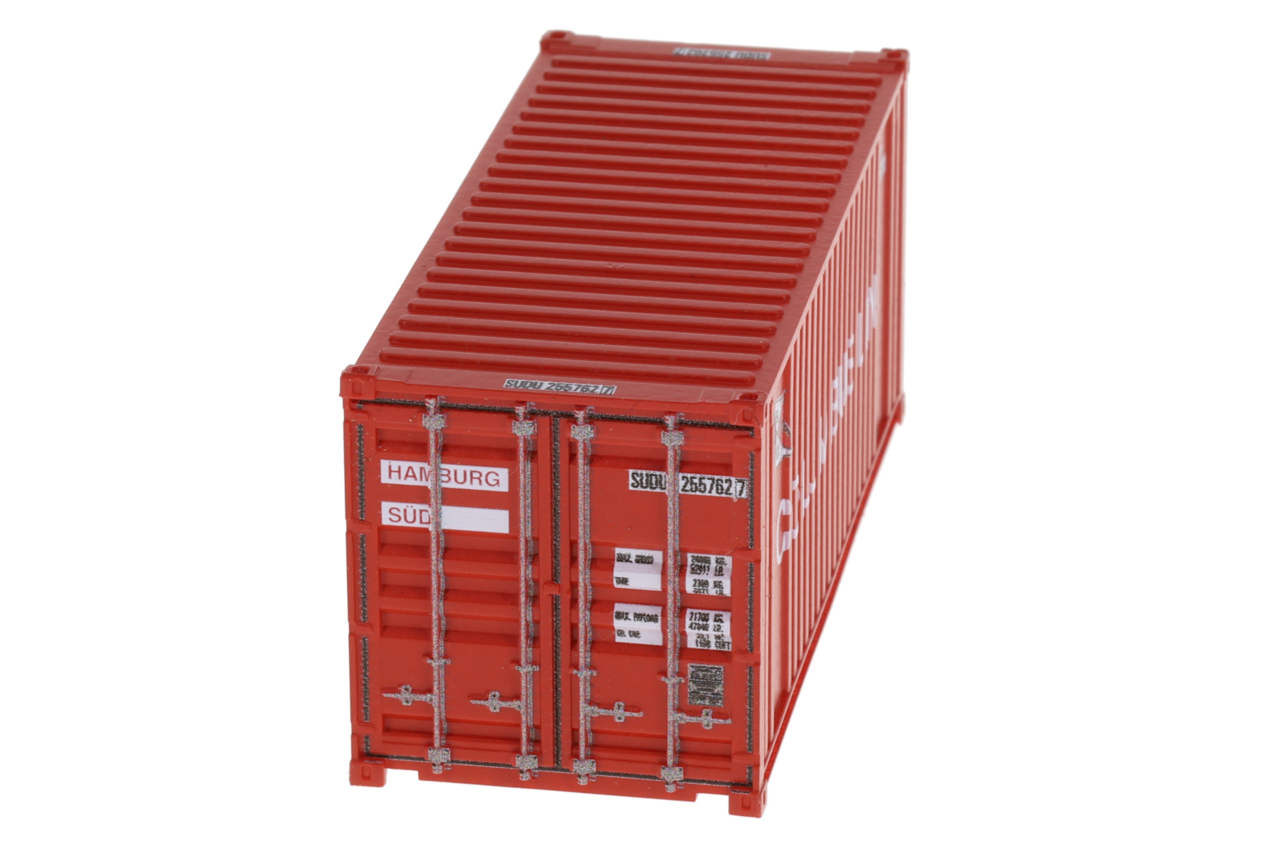 Container20´FlatPanel HAMBURG -SÜD, Behälternummer: SUDU 255762