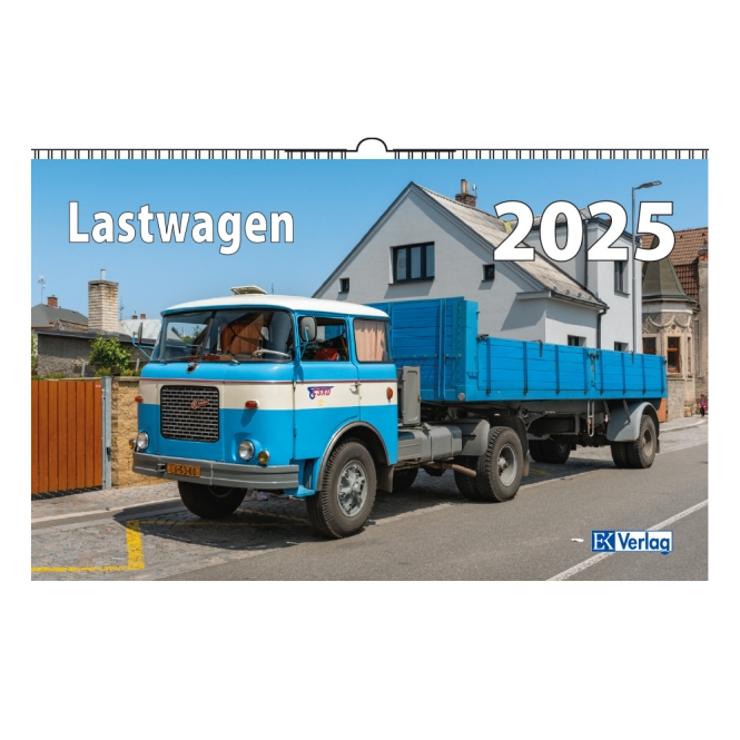 Kalender Lastwagen 2025 