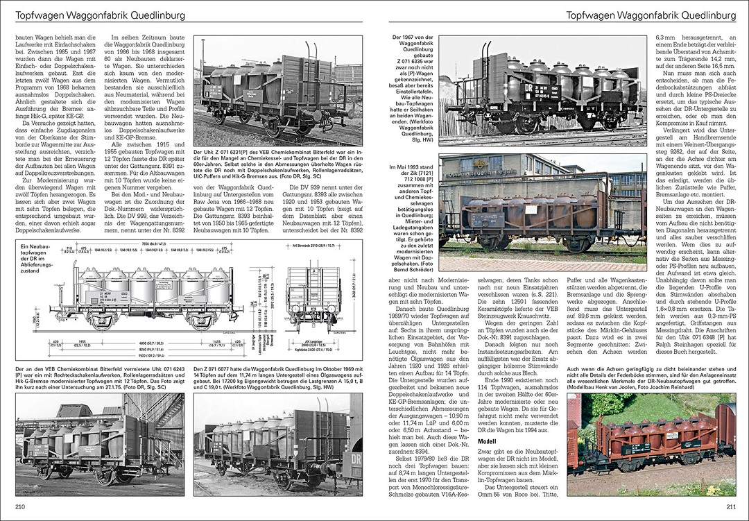 Güterwagen Band 9.2 Chemiekesselwagen DB, DR und DB AG