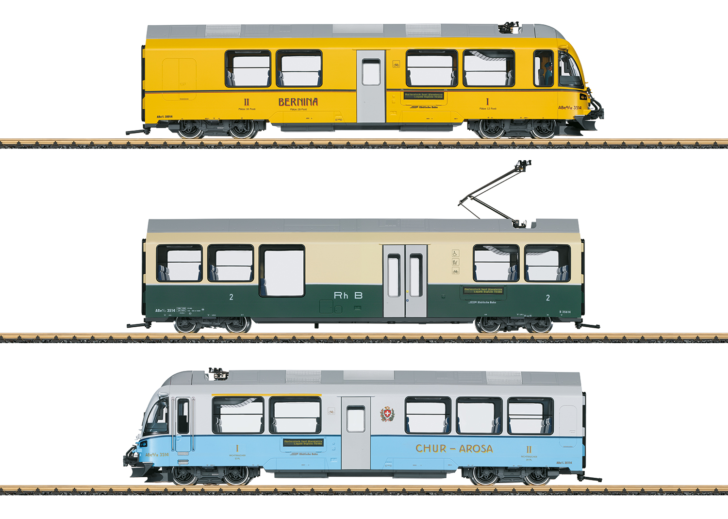 RhB ABe 8/12 Triebzug Allegra Ahnenzug Ep.VI DCC/mfx Sound