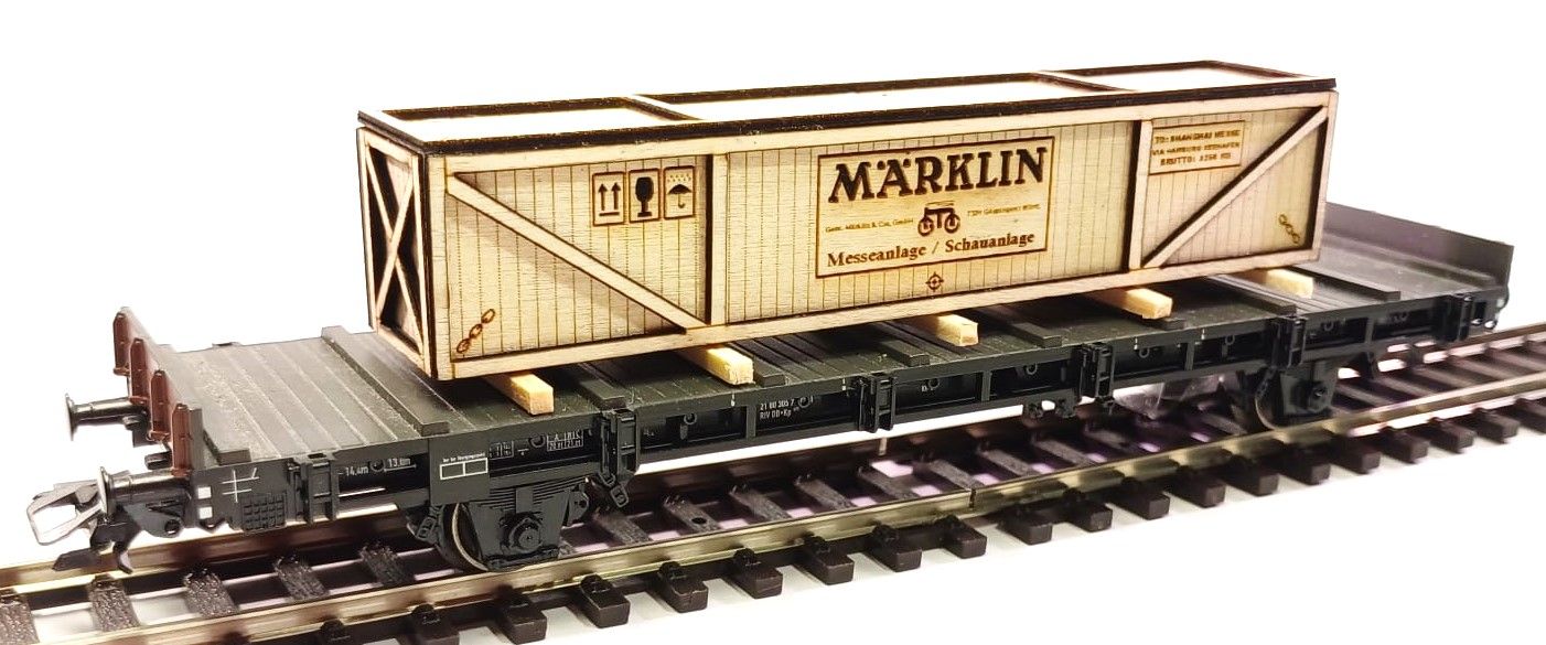 Ladegut Überseekiste "Märklin"