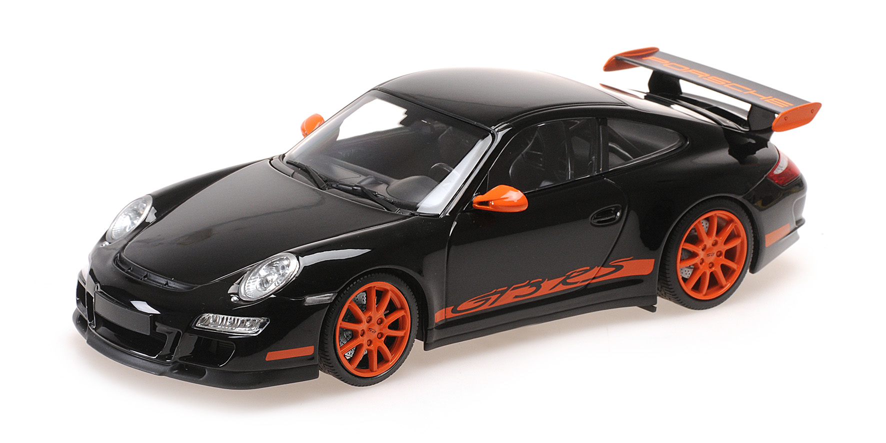 Porsche911 GT3 RS`2007schwarz 1:18