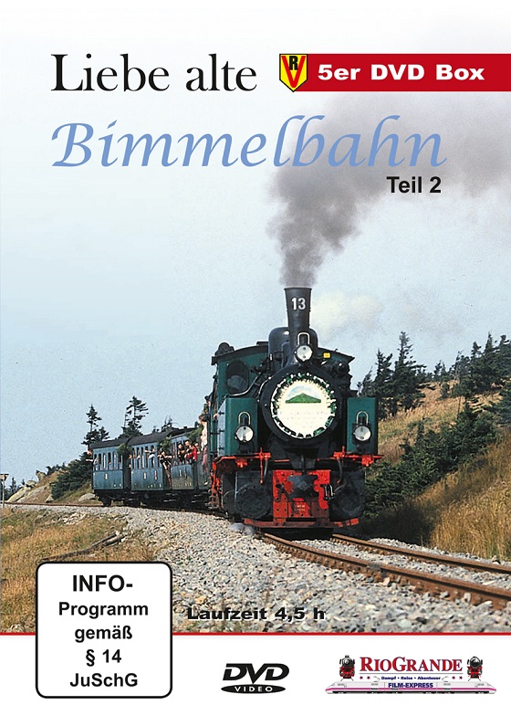 DVD Liebe alte Bimmelbahn Teil 2, 5er DVD Box