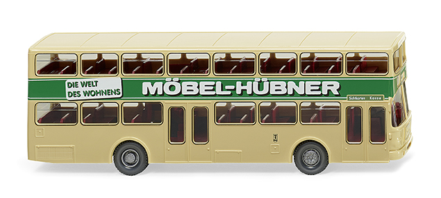 MAN SD 200 Doppeldeckerbus Möbel-Hübner Baujahr Originalhersteller 1973-85