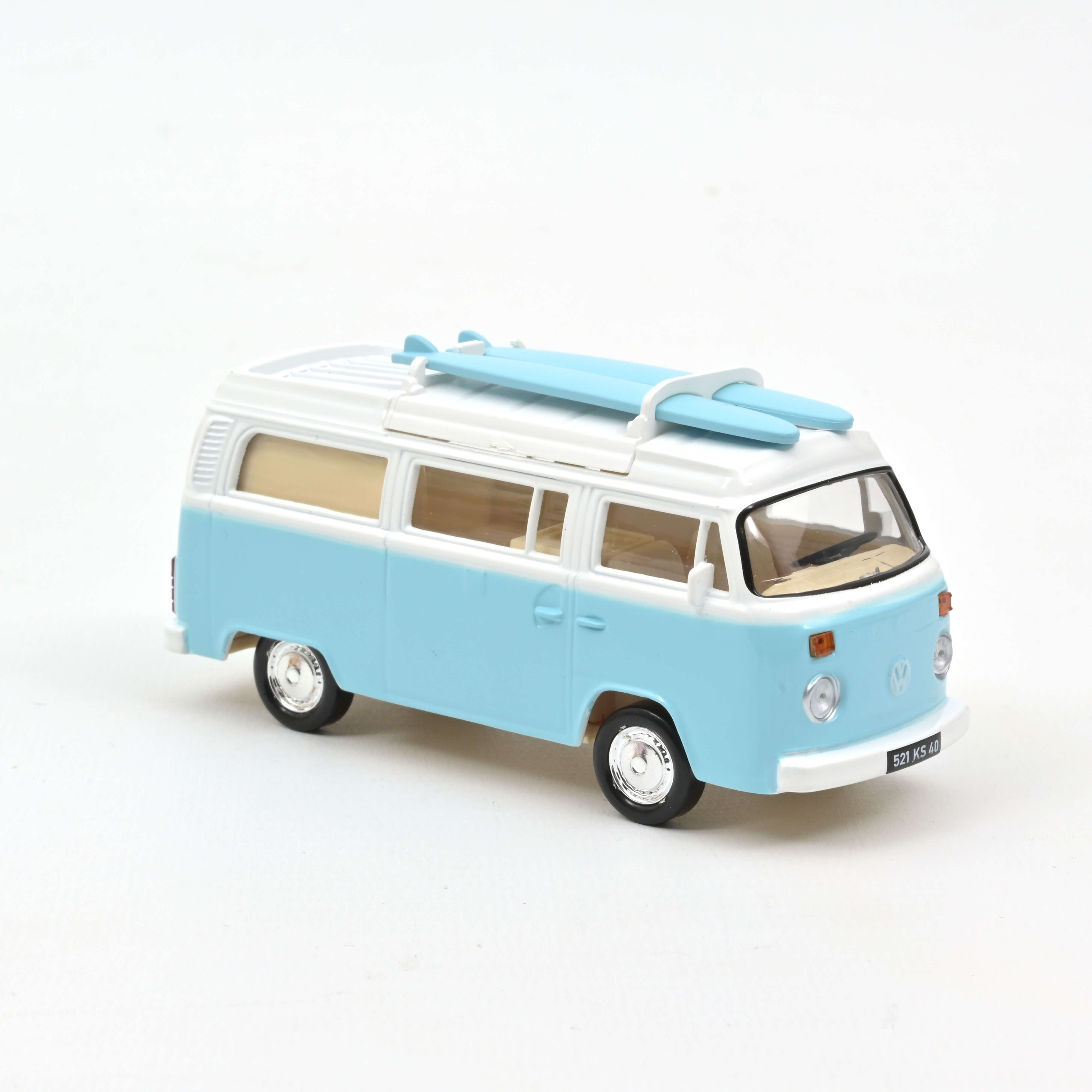 VW T2b camper ´73 blue Jetcar / Jet cars 1:43