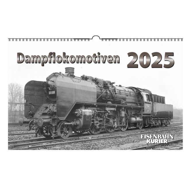 Kalender Dampflokomotiven 2025