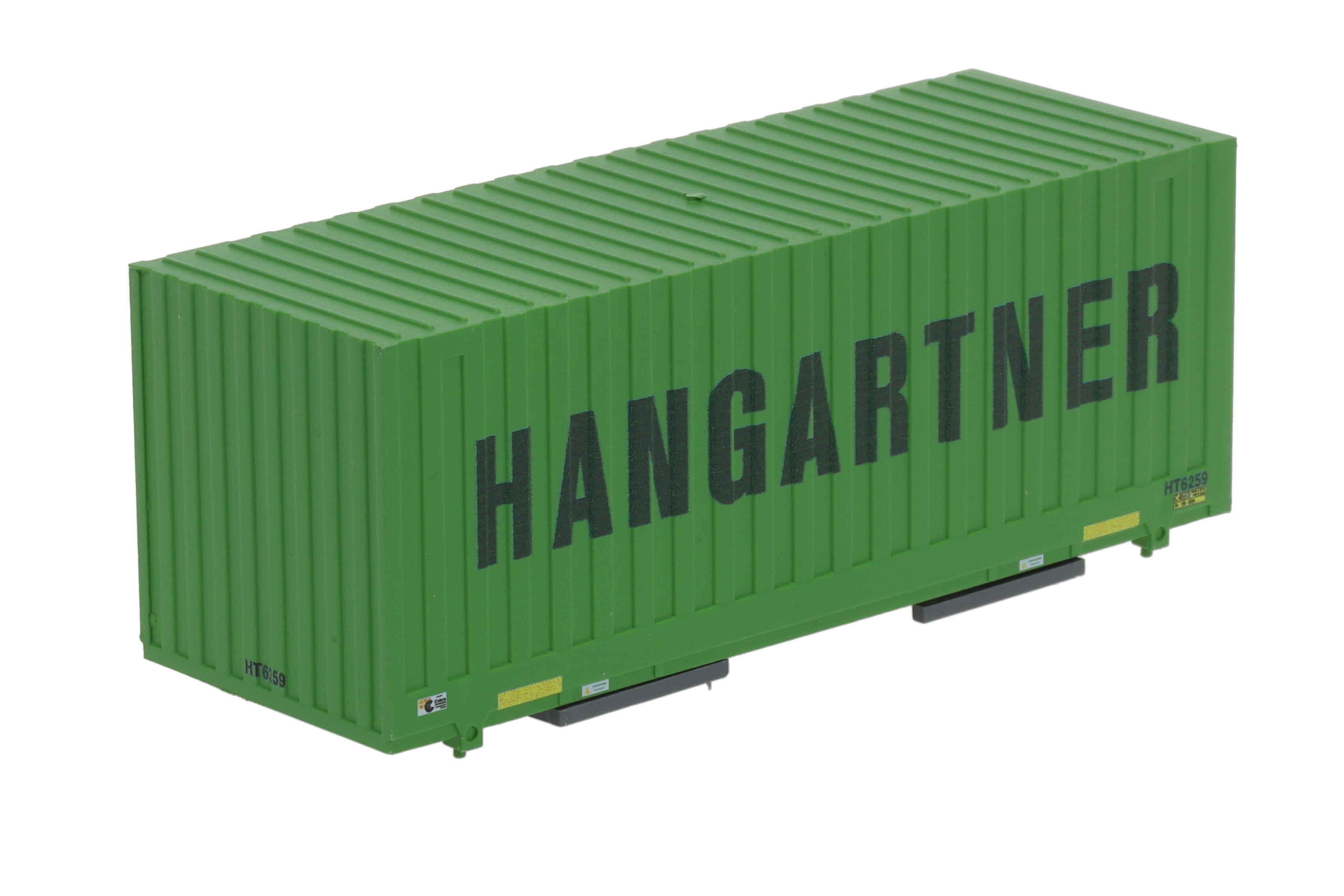 1:87 Container WB-C715 HANGAR Wechselbehälter WB-C 715 Cobra Spu-Wa Box, Aufschr