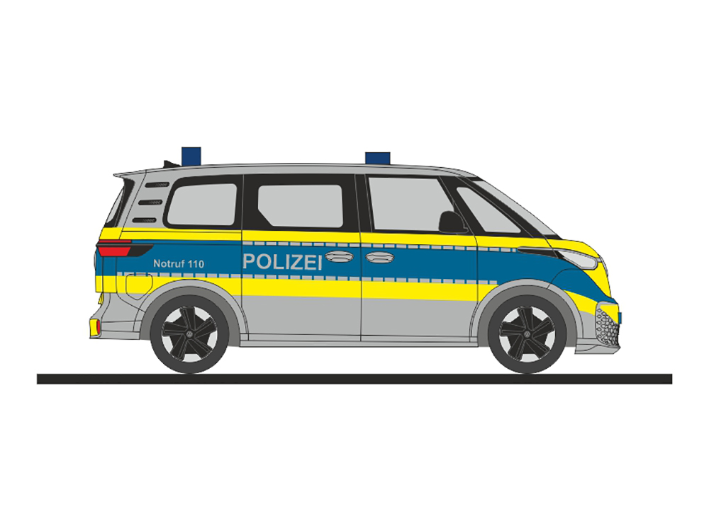 VW ID.Buzz People Polizei Hessen
