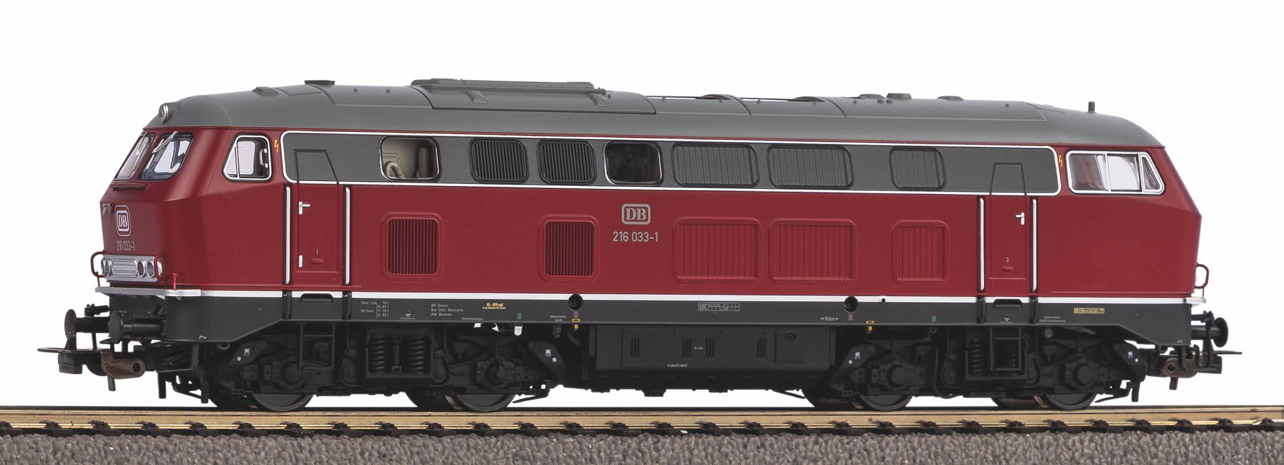 DB Diesellok BR216 Ep.IV DCC Sound