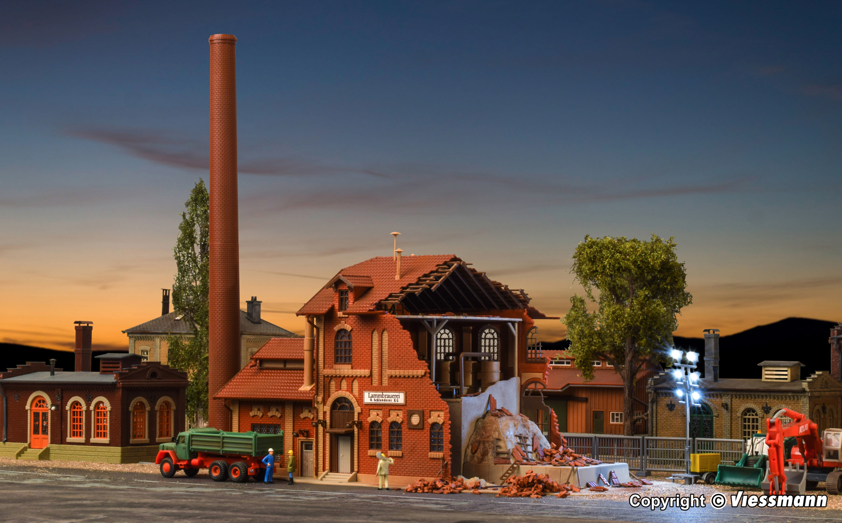 Brauerei im Abruch, H0 