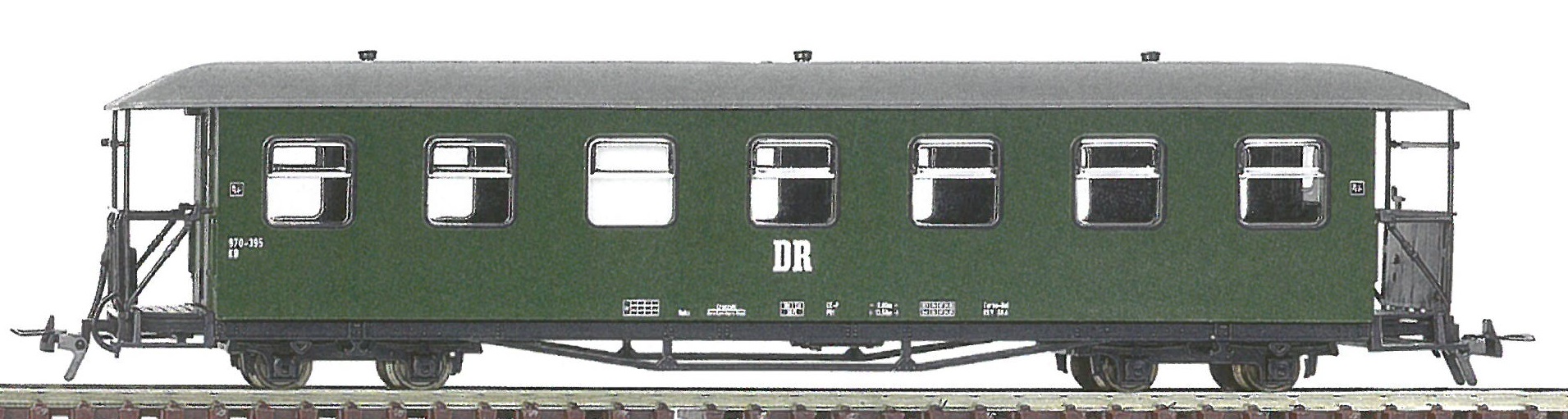 DR 970-395 PersonenWagen Fichtelbergbahn, mit 7 Fenstern