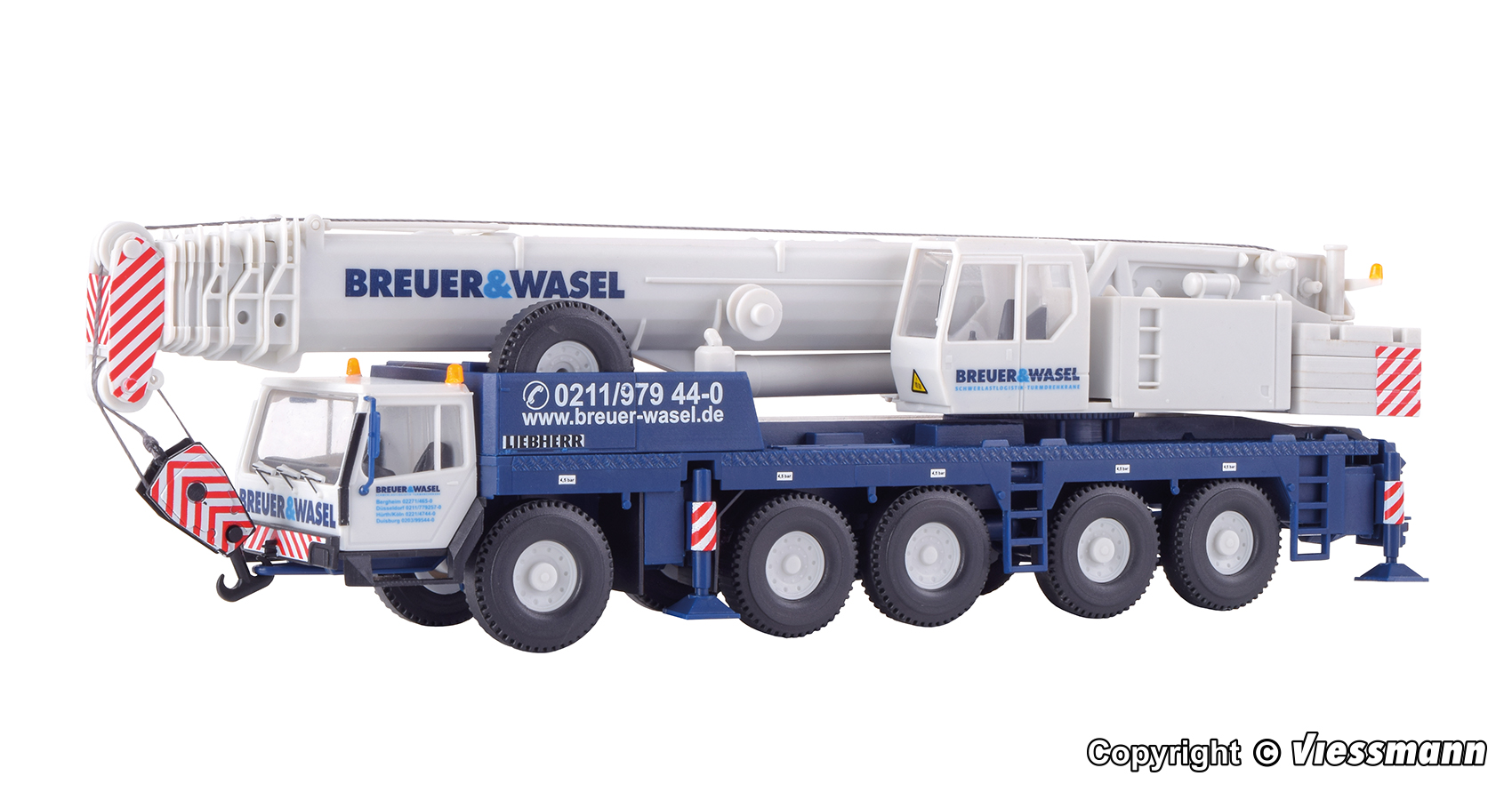 LIEBHERR Teleskop-Autokran 1160/2 BREUER & WASEL, H0