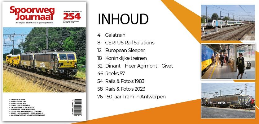 Spoorweg Journal 254 Het Belgisch Tijdschrift voor de spoorwegliefhebber - niede