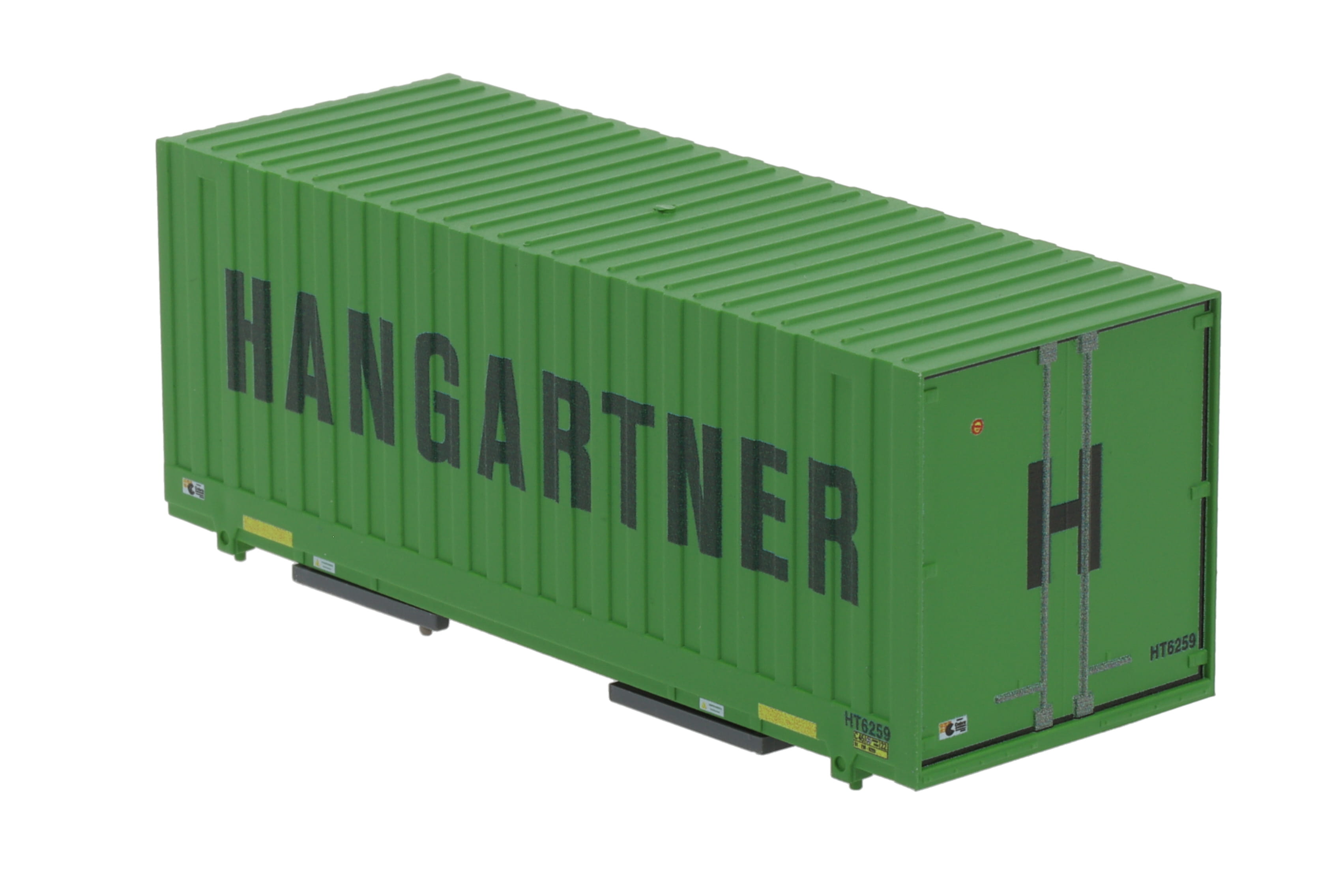 1:87 Container WB-C715 HANGAR Wechselbehälter WB-C 715 Cobra Spu-Wa Box, Aufschr