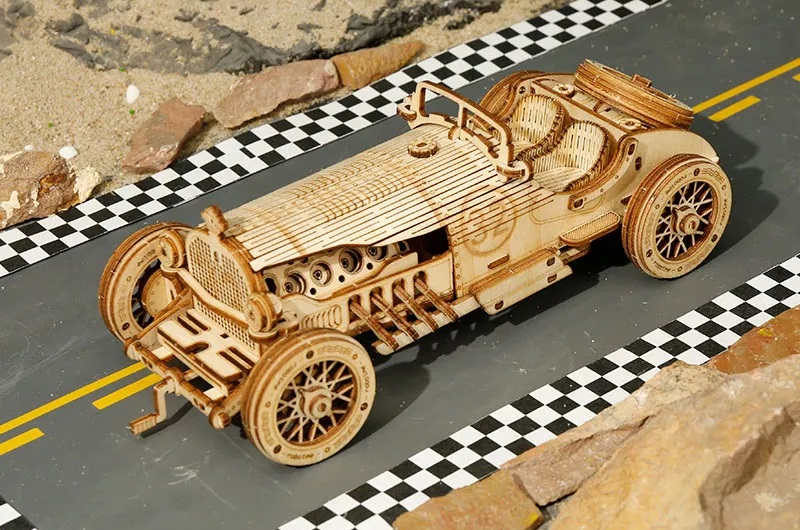 Grand Prix Auto 3D Holz Puzzle