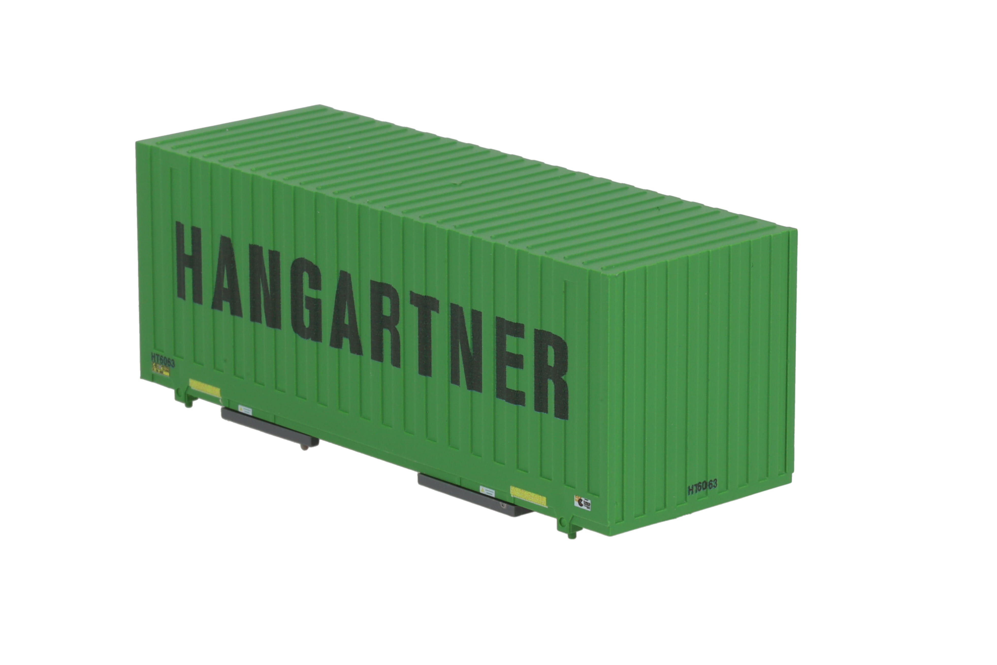 1:87 Container WB-C715 HANGAR Wechselbehälter WB-C 715 Cobra Spu-Wa Box, Aufschr