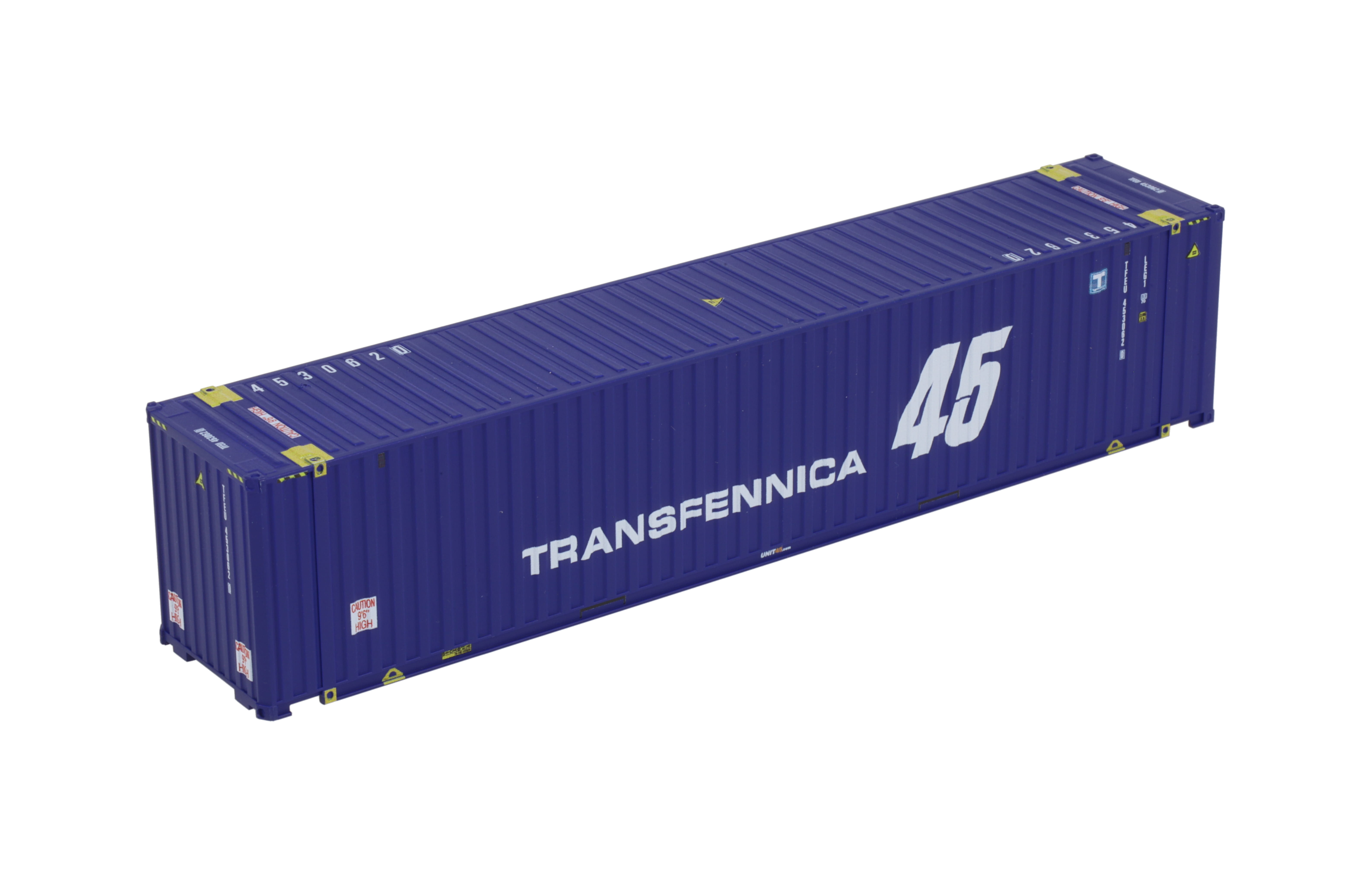 1:87 45´ContainerTRANSFENNICA UNIT45, altes Logo, WB-A HC (Euro), # TFEU 453062