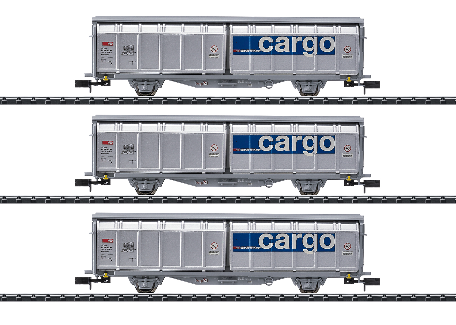 SBB Cargo Güterwagen-Set 3tlg Ep.VI