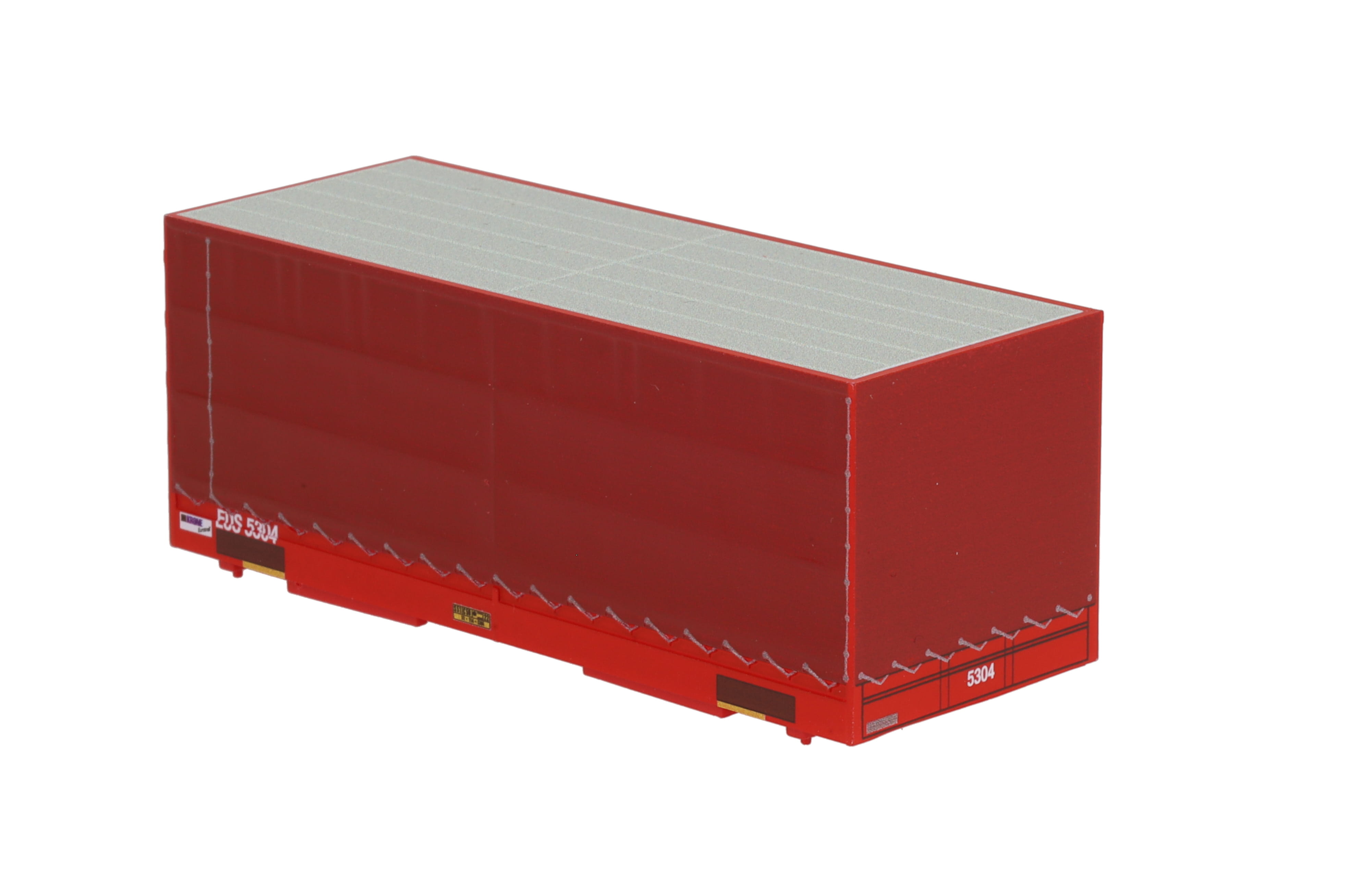 1:87 Container WB-C715 EURO- SHUTTLE, Wechselbehälter WB-C 715 PP Pritsche / Pla