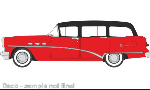 Buick Century Estate Wagon Matador Red/Carlsbad 1954