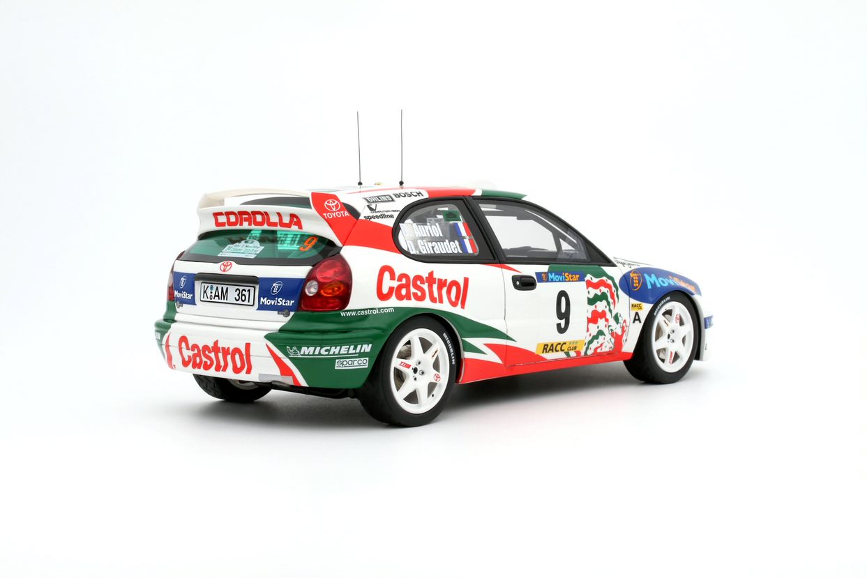 Toyota Corolla WRC #9 Cataluna 1998 1:18