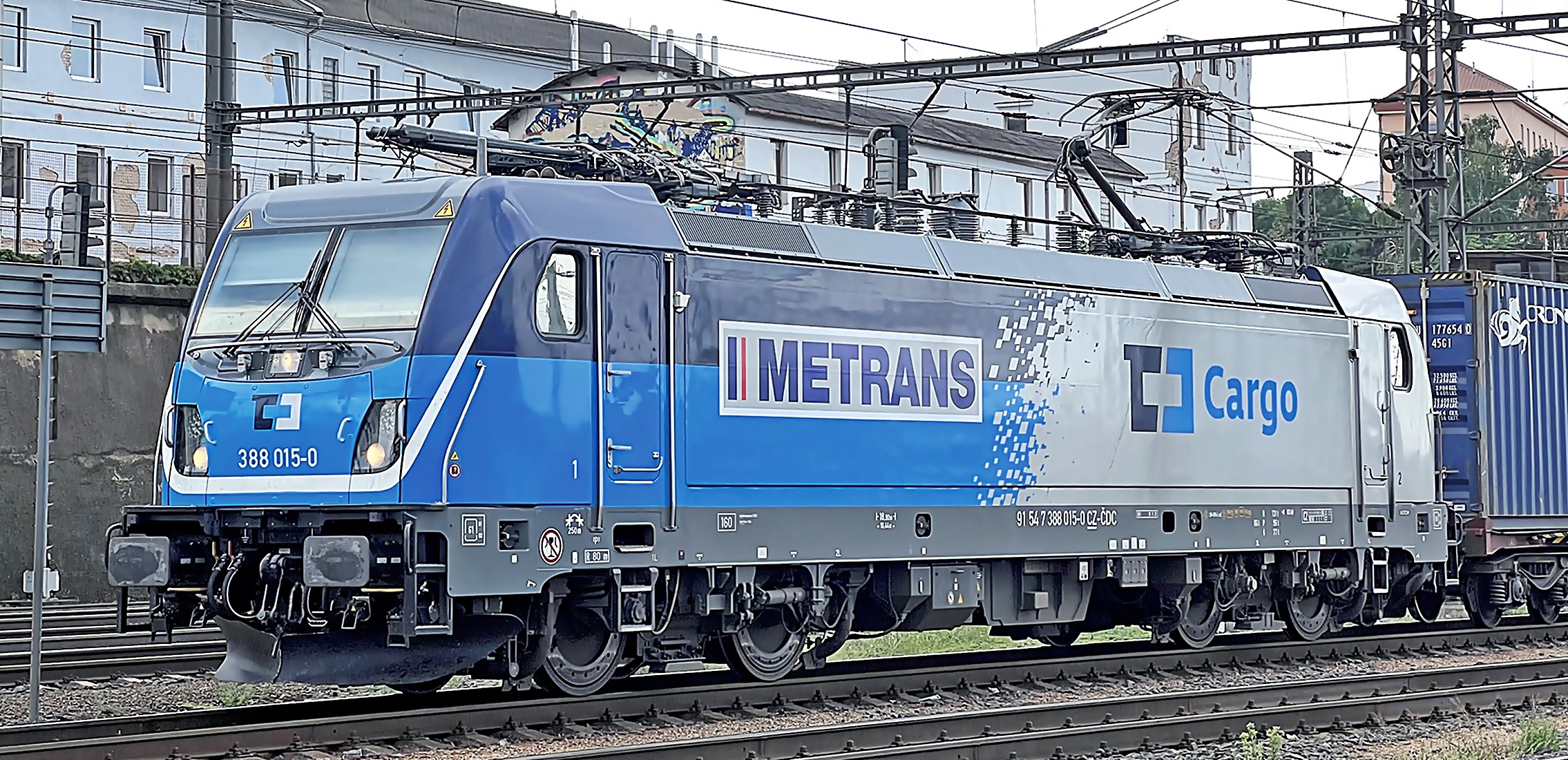 CD Cargo Metrans E-Lok Traxx 388 Ep.VI