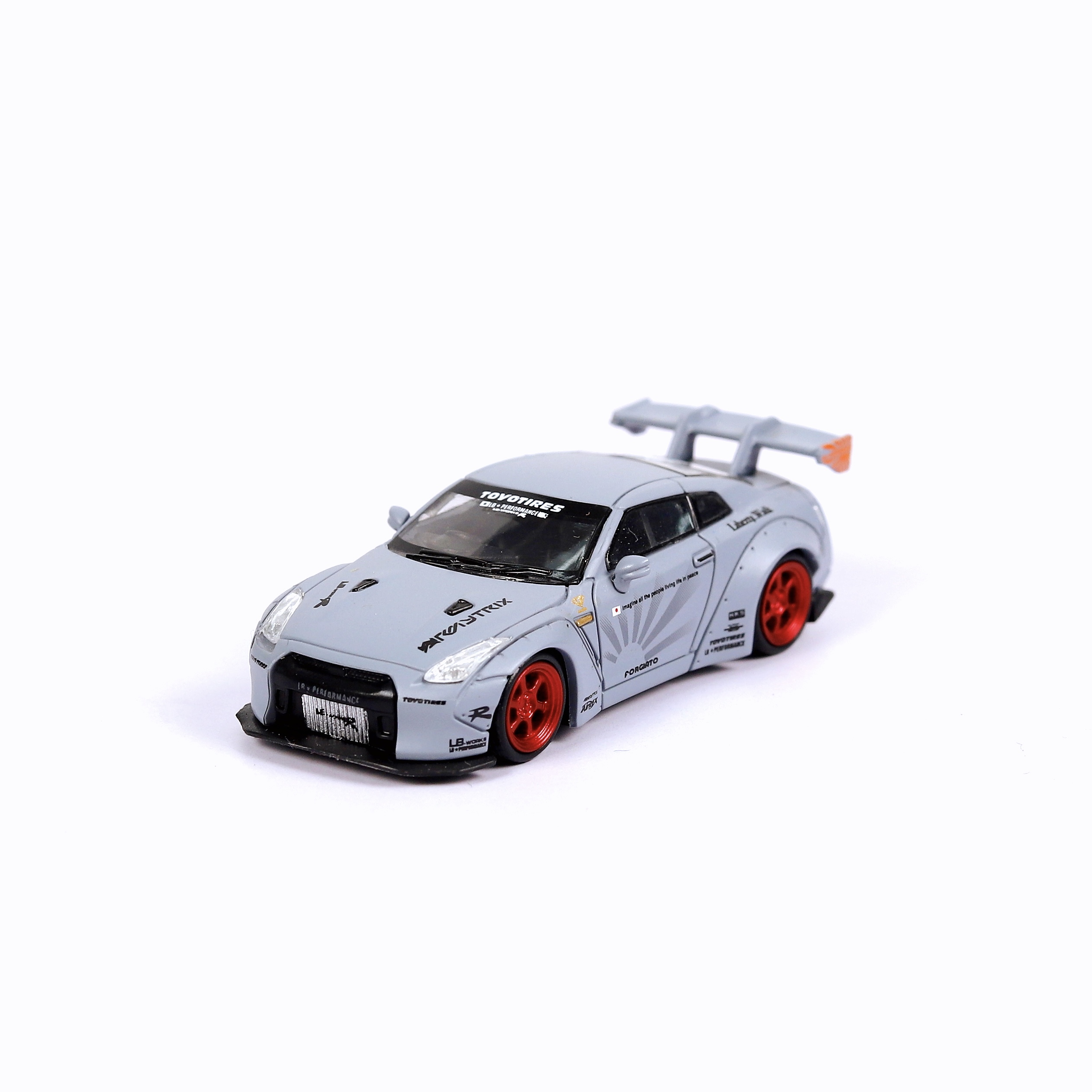 Liberty Walk Nissan GT-R (R35) grau