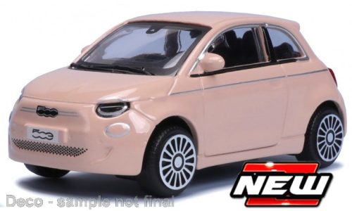 Fiat 500e rosa´21 1:43 