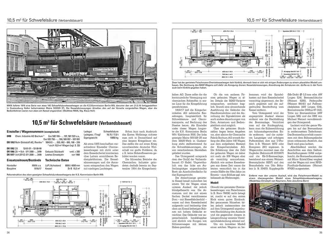 Güterwagen Band 9.1 Chemiekesselwagen" Länderbahn und DRG