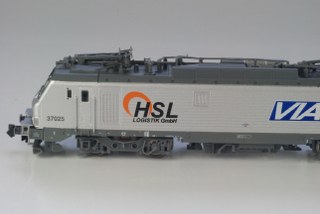 HSL Akiem BB37025 N Ep5 Mehrsystem-Güterzuglokomotive Alstom "Prima"