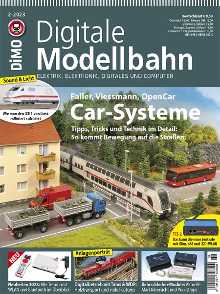 Z Digitale Modellbahn 2/2023 DiMo Car-Systeme