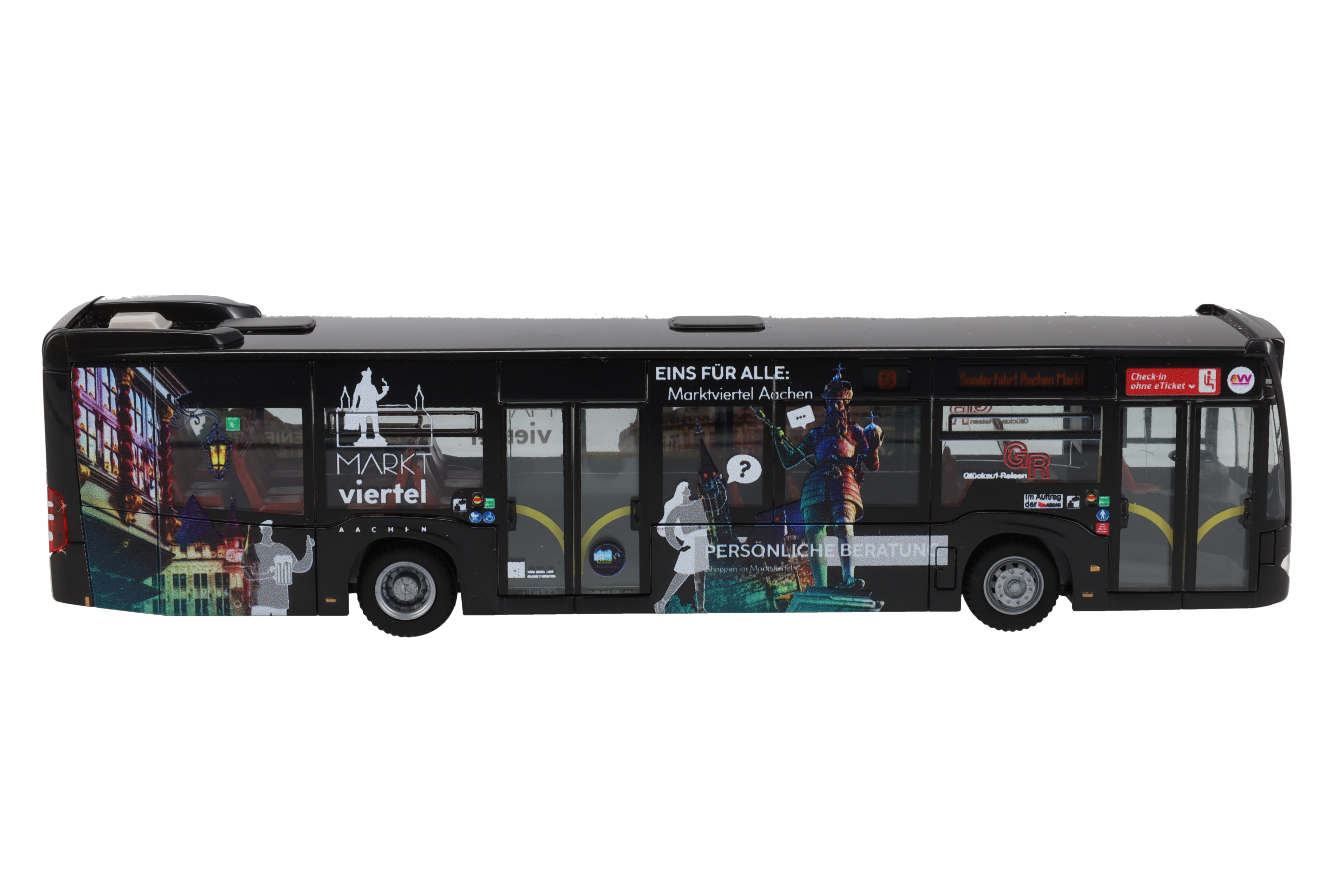Modélisme HO : Bus de ligne Mercedes Citaro (RIETZE) - Jeux et