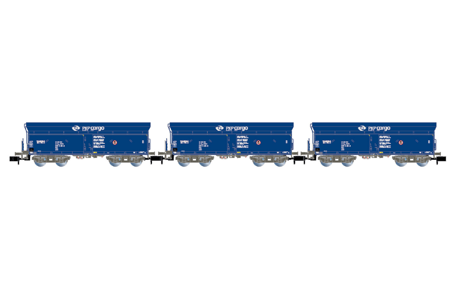 PKP Cargo Selbstentladewagen Set 3tlg. Ep.VI