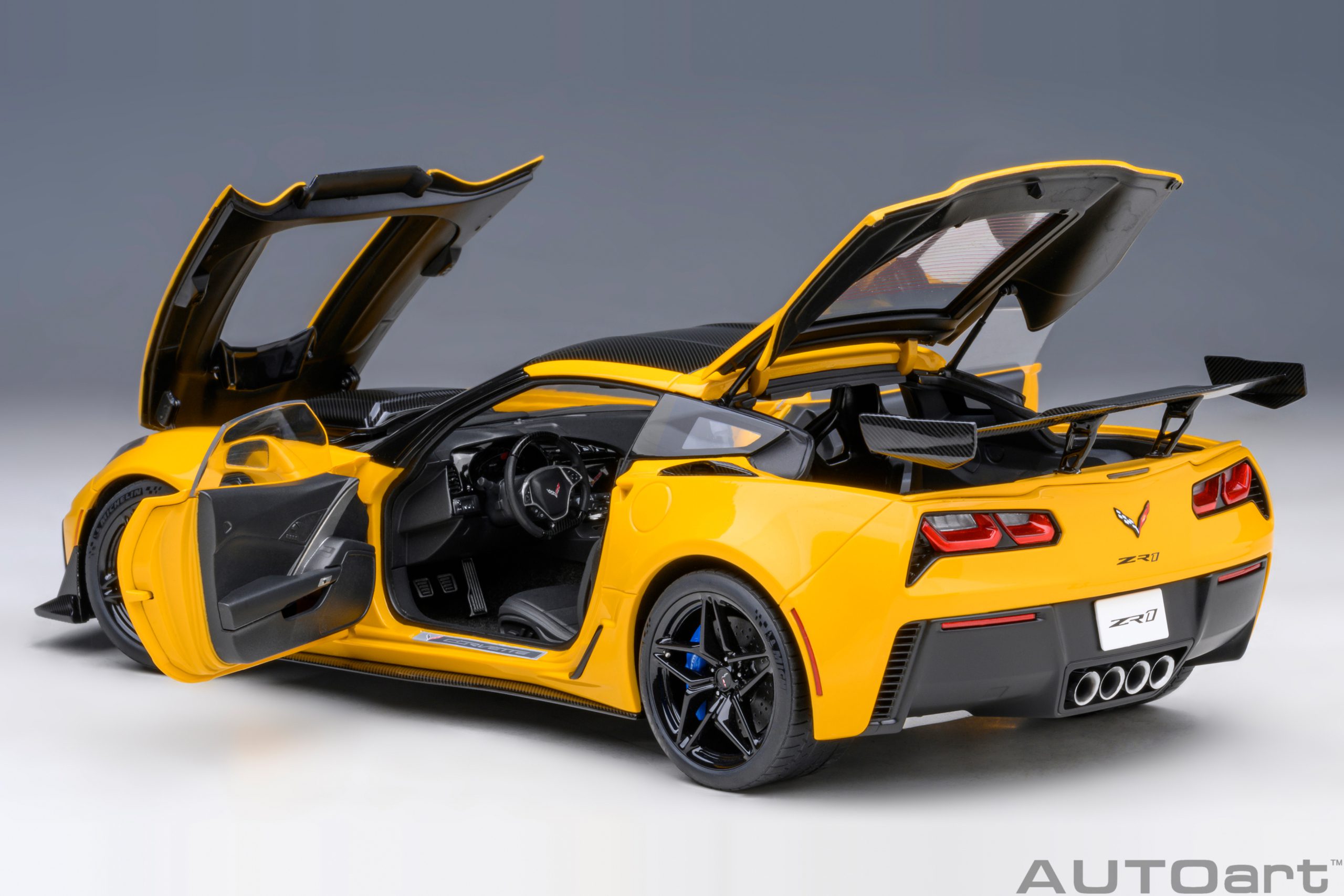 Chevrolet Corvette ZR1´19 gelb 1:18