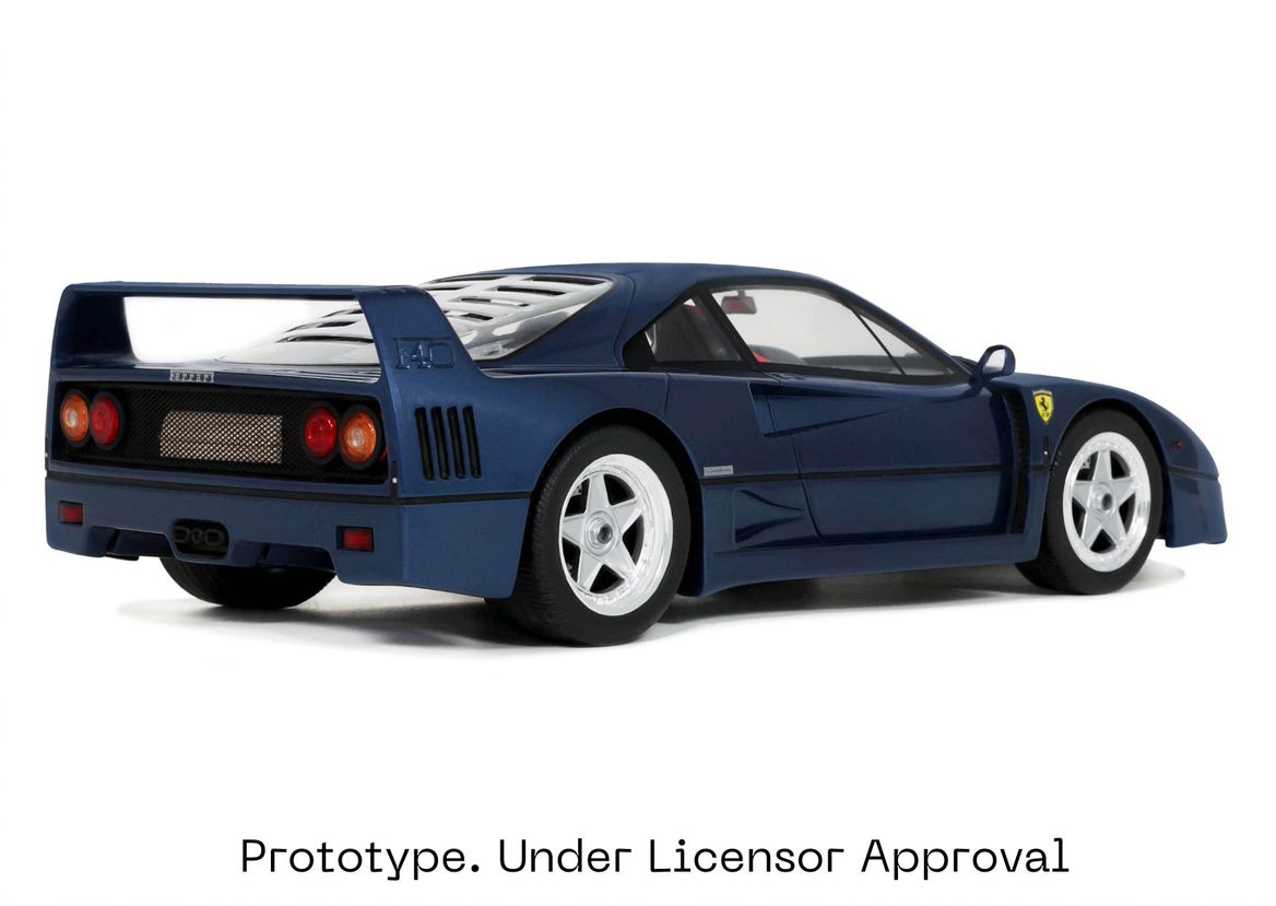 Ferrari F40 blau 1:18