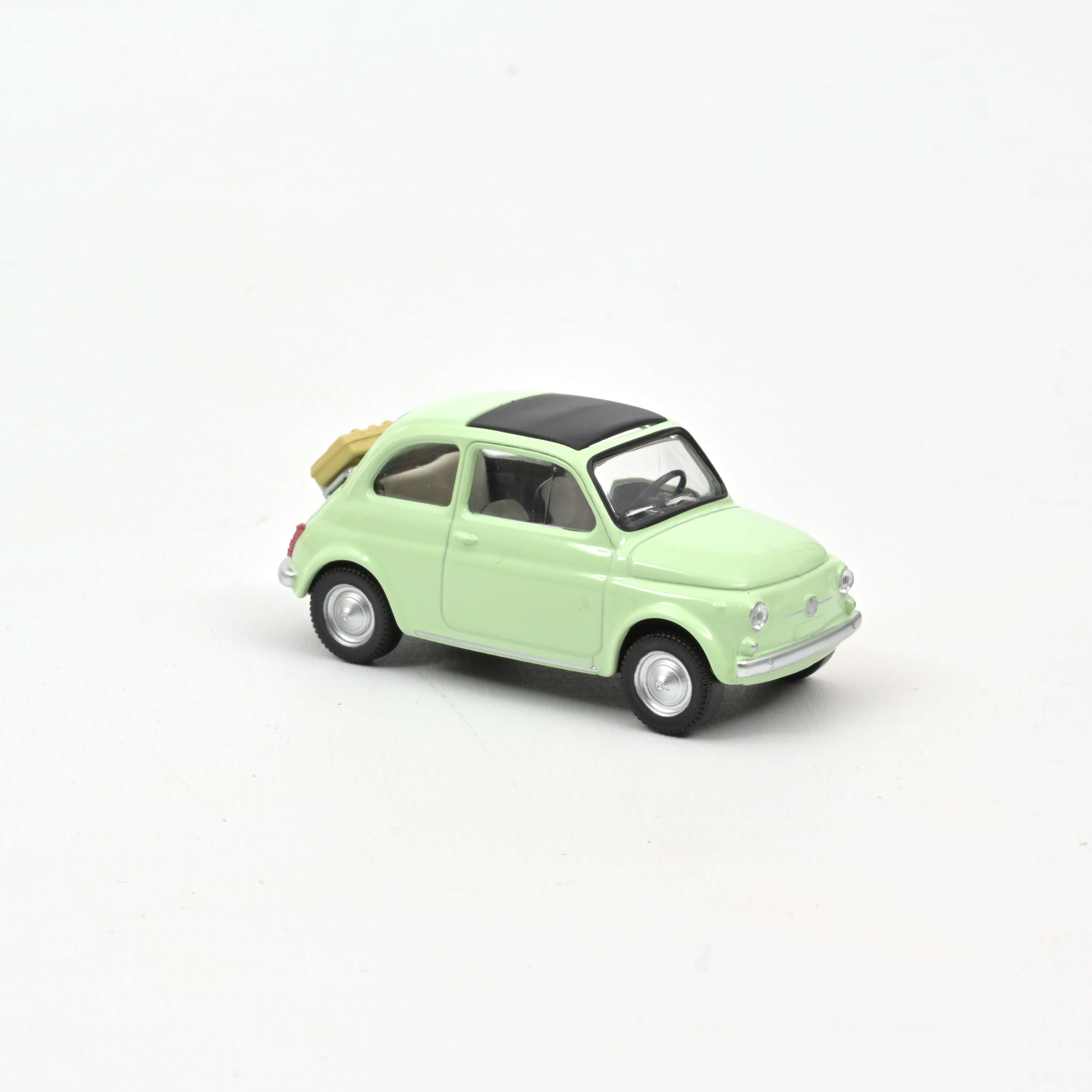 Fiat 500 F light green Jetcar / Jet cars 1:43