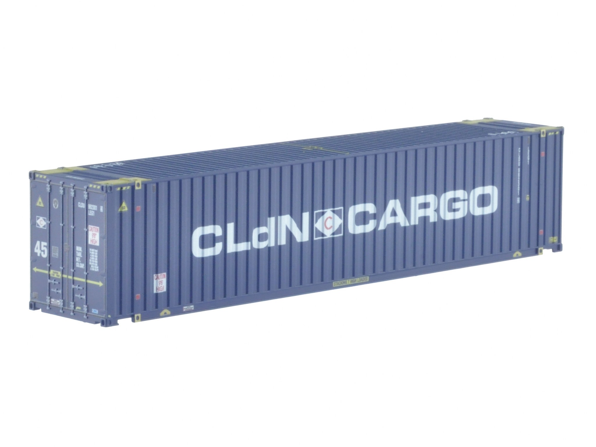 1:87 45´ Container CLdN Cargo WB-A HC (Euro), Cont. Leas., # CLDU 962301