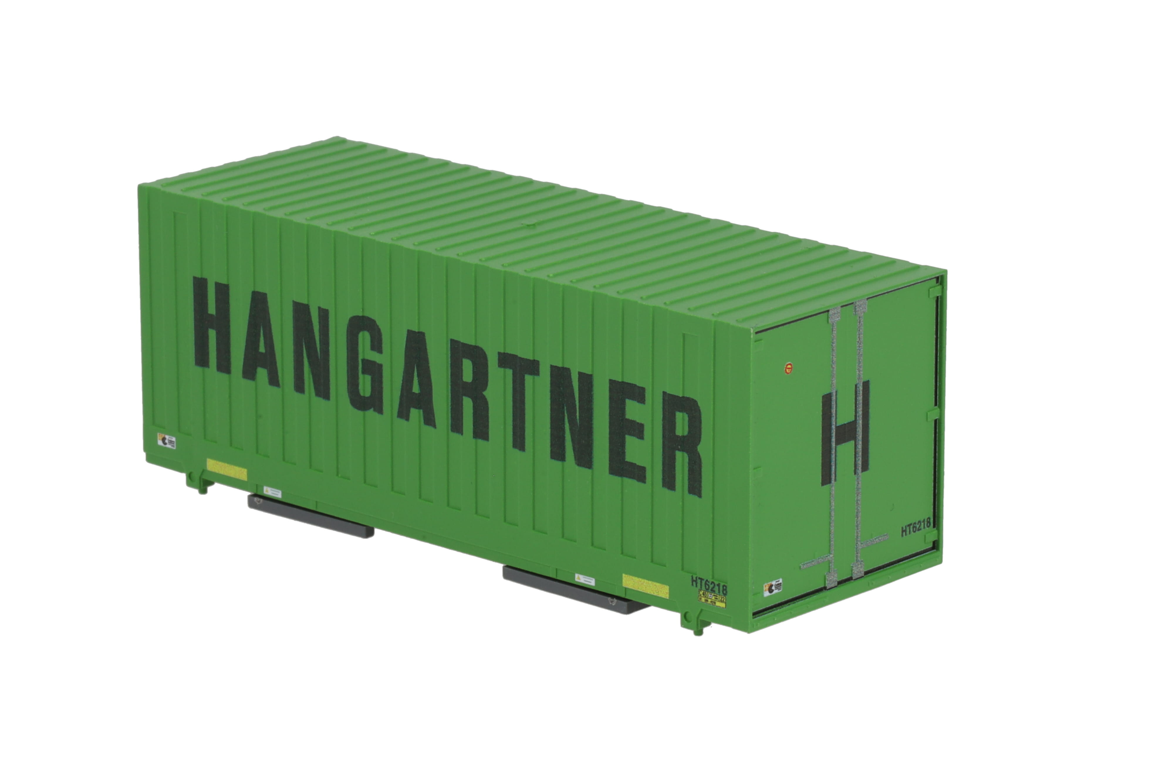 1:87 Container WB-C715 HANGAR Wechselbehälter WB-C 715 Cobra Spu-Wa Box, Aufschr