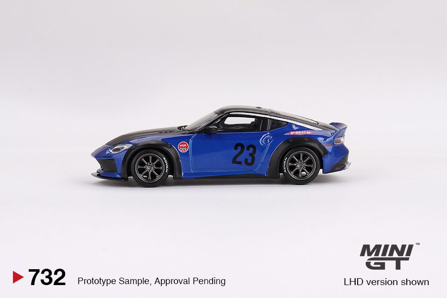 Nissan Z400 Nation Works blau 2024 1:64