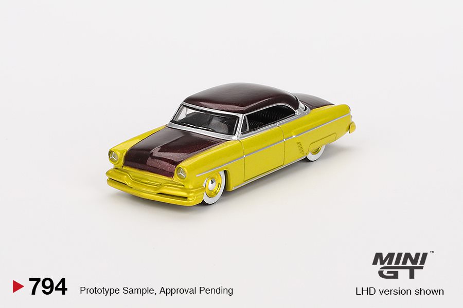 Lincoln Capri Hot Rod gelb 1:64