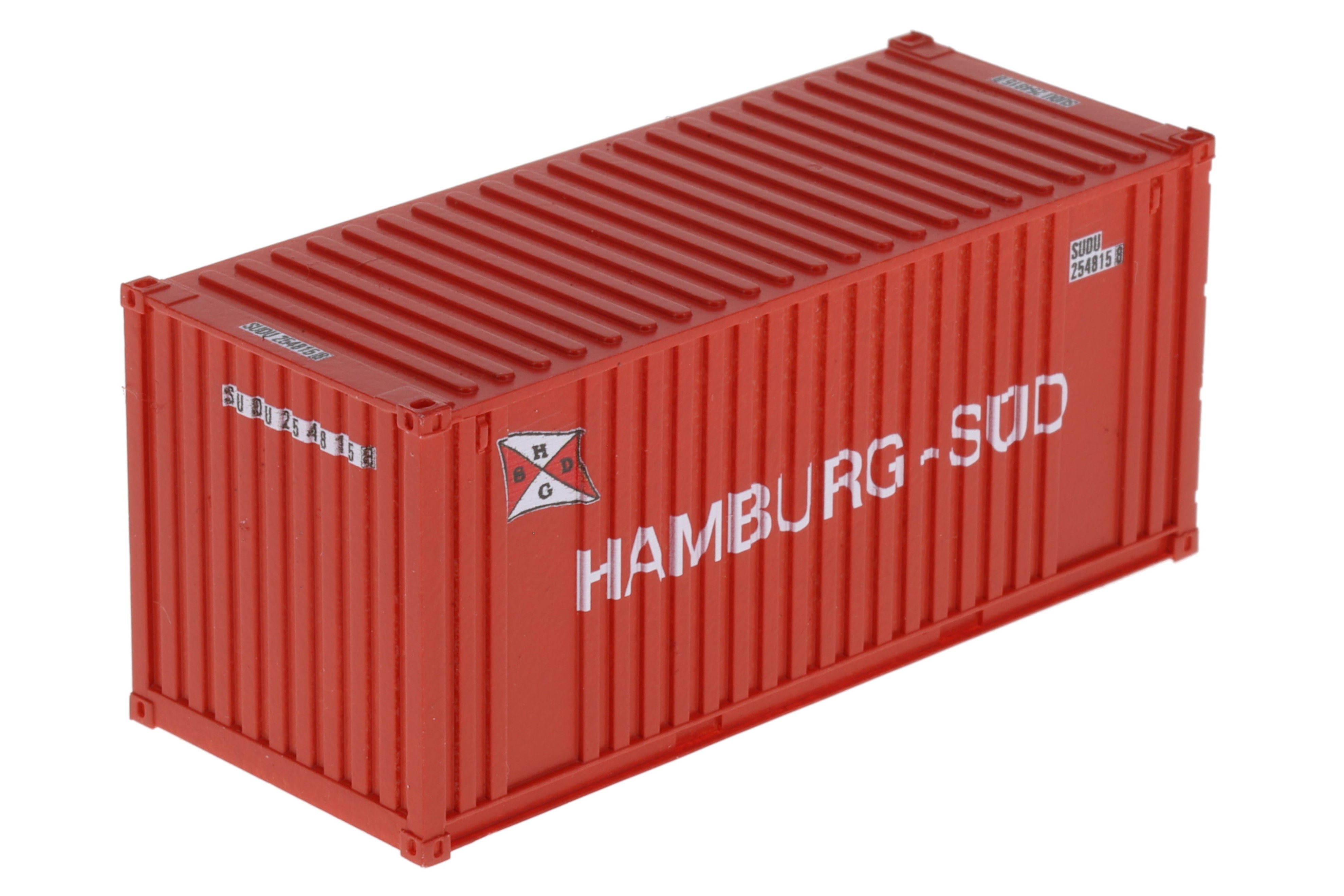 Container20´FlatPanel HAMBURG -SÜD, Behälternummer: SUDU 254815