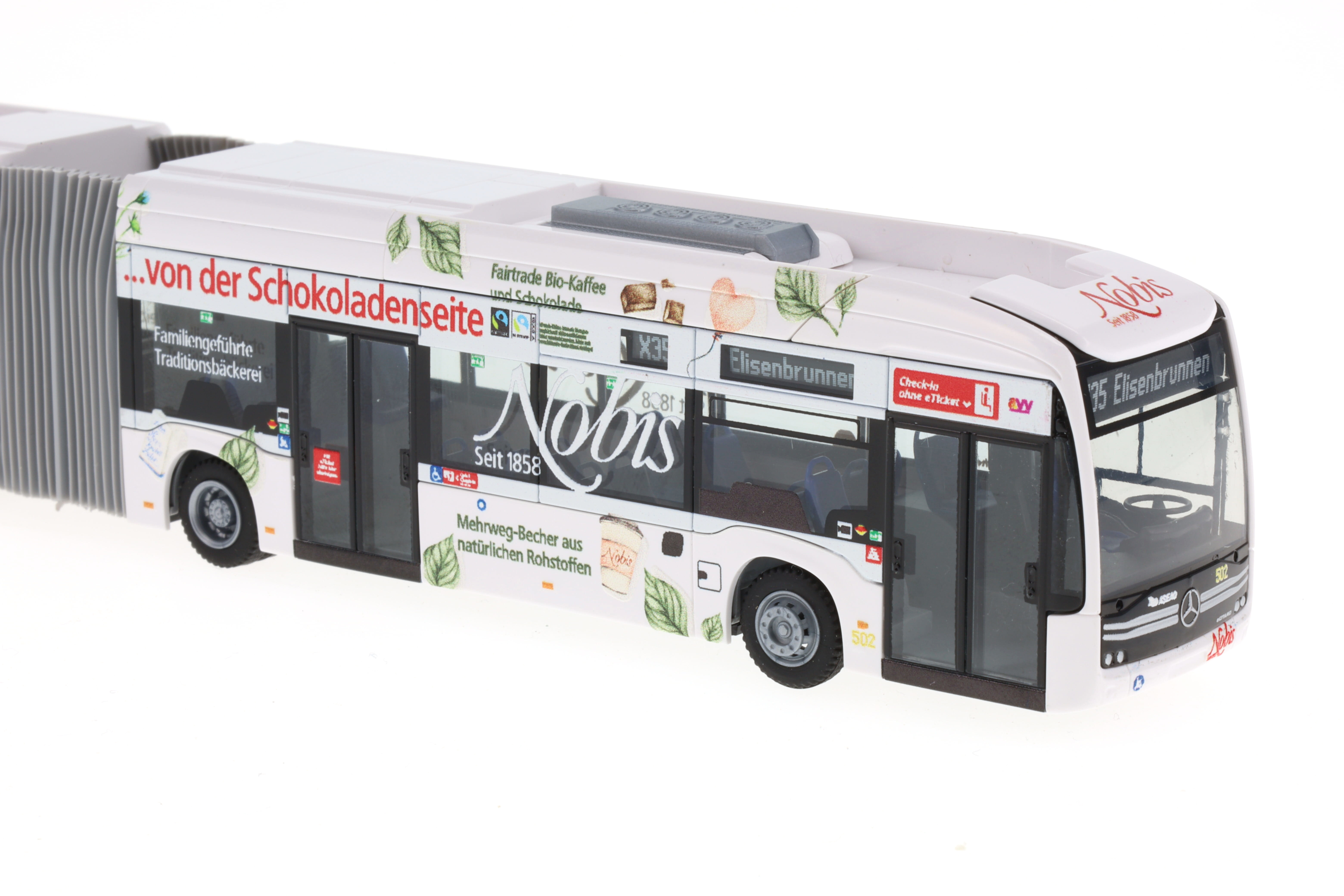 MB eCitaro G Nobis "weiß" Nachhaltigkeits-Bus